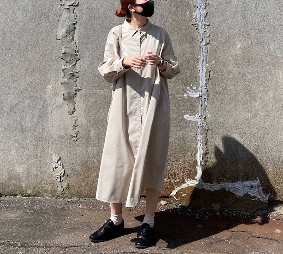 これがguって信じられる むっちゃオシャレな シャツワンピ を見つけました これがguって信じられる むっちゃオシャレな シャツワンピ を見つけました