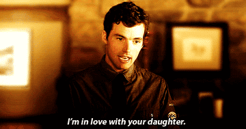 Ezra tells Aria&#x27;s parents he&#x27;s in love with their daughter