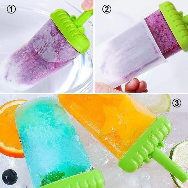 The popsicle molds
