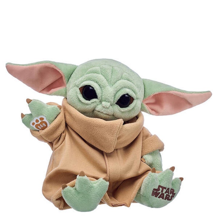 pink baby yoda plush