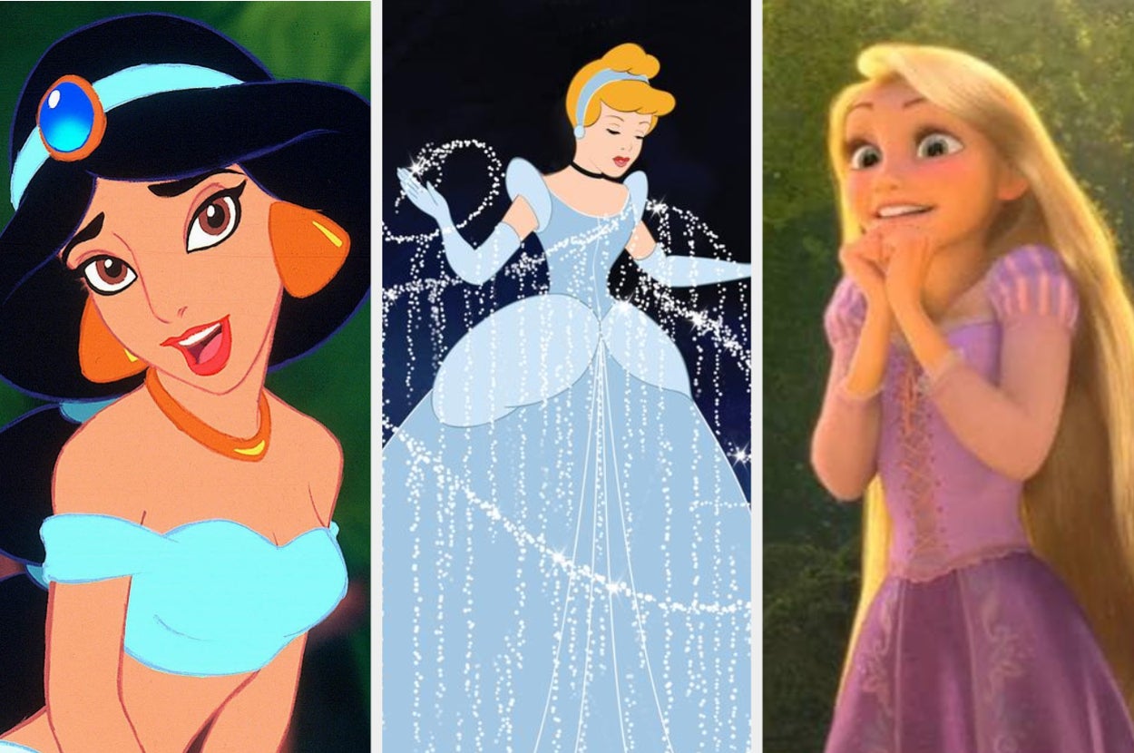 Are You More Like Jasmine, Rapunzel, Or Cinderella?