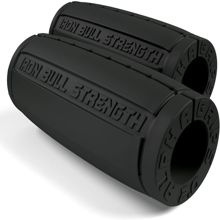 The bar grips, which are hollow cylinders 