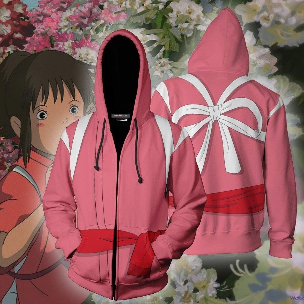 The front and back of the hoodie