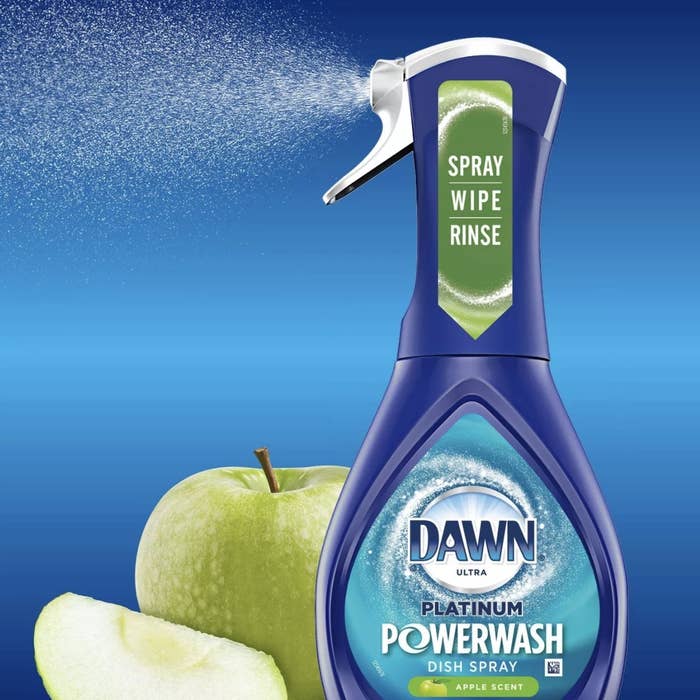 The Dawn dish-cleaning spray bottle 
