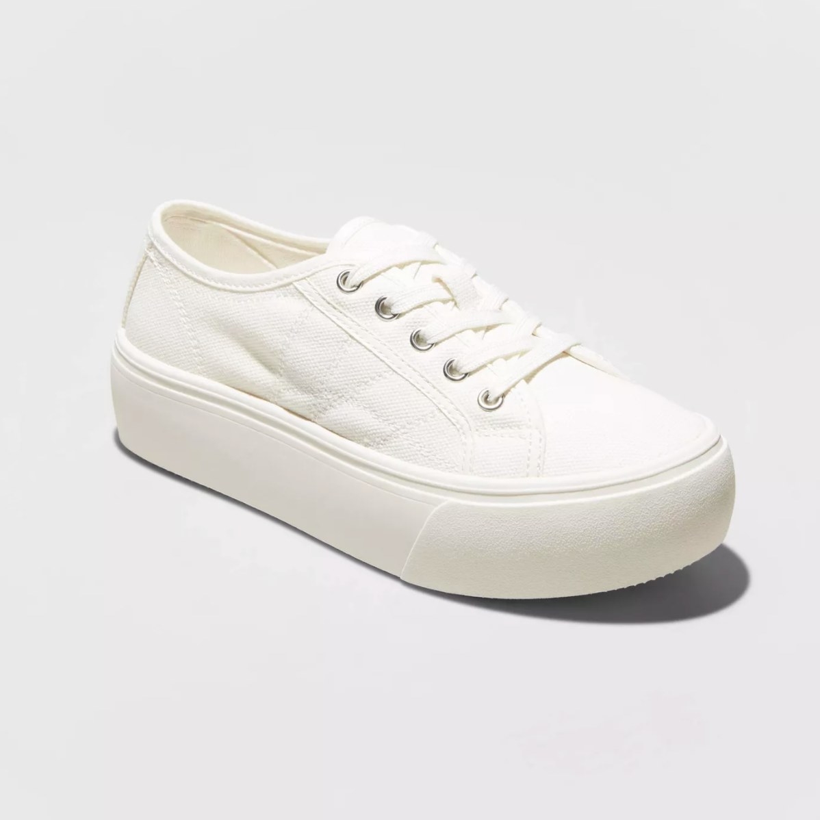 white platform sneakers target