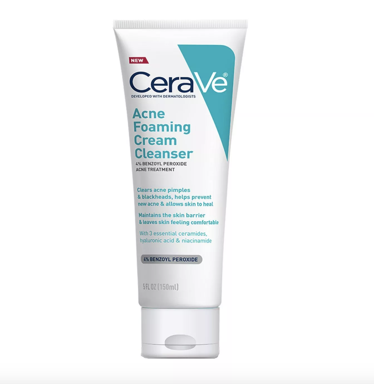 a white tube of the cleanser