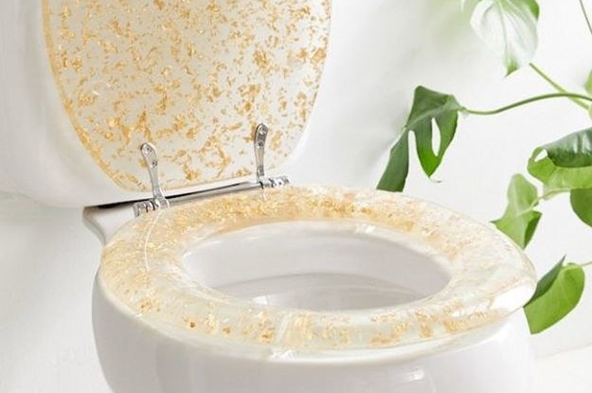 From gold leggings to gold toilet seat: The obsession with gold is