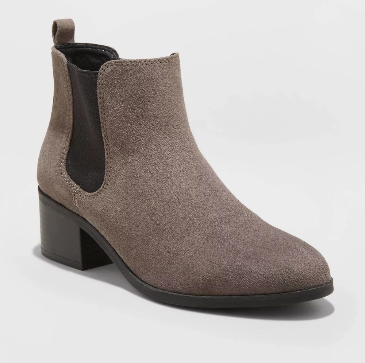 taupe chelsea boots