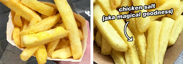 Hey World, It's Time You Get On Board With Chicken Salt On Hot Chips