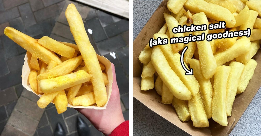 Hey World, It's Time You Get On Board With Chicken Salt On Hot Chips