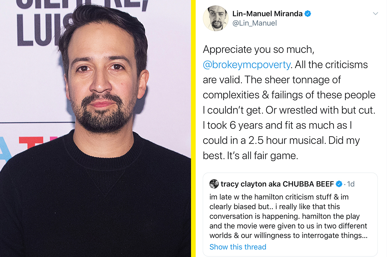 How did lin outlet manuel miranda write hamilton