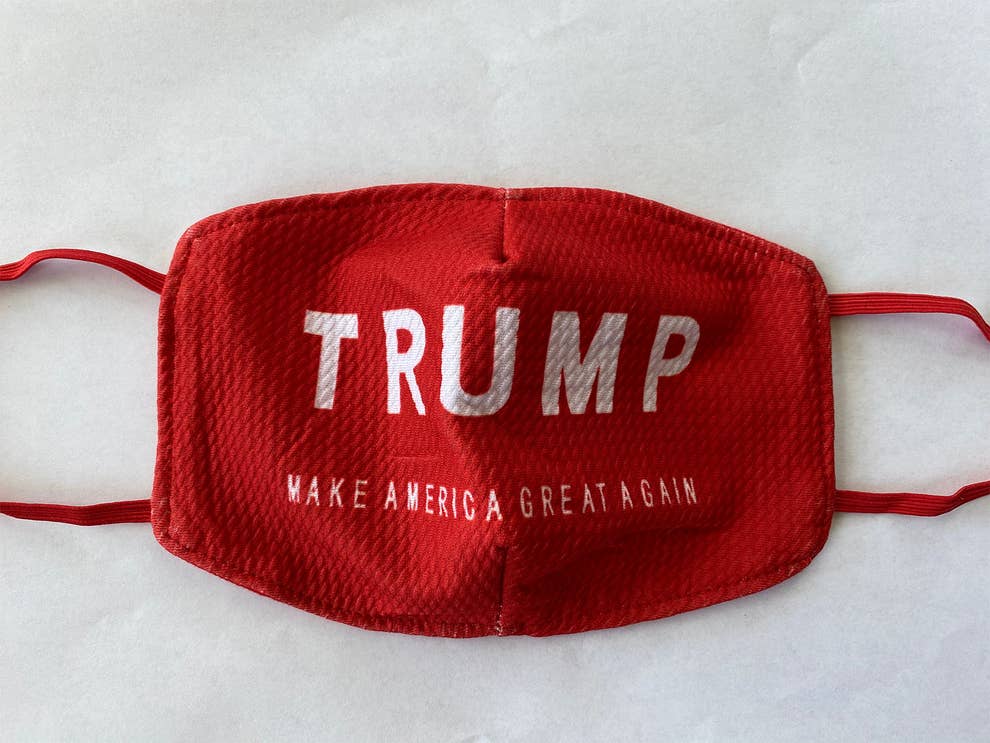Coronavirus Trump Themed Face Masks Sell Big On Etsy