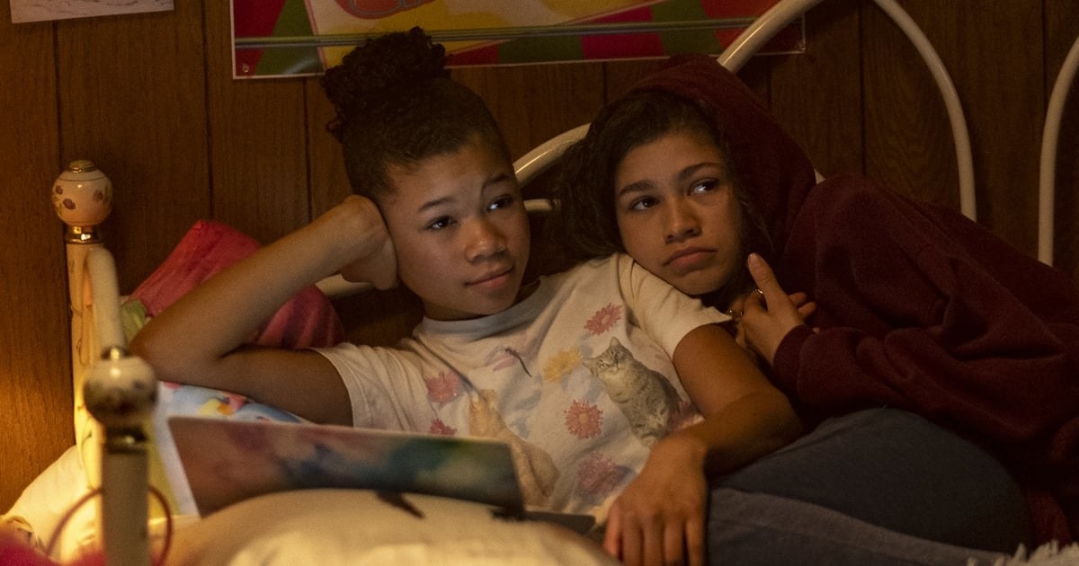 Storm Reid and Zendaya as Gia and Rue