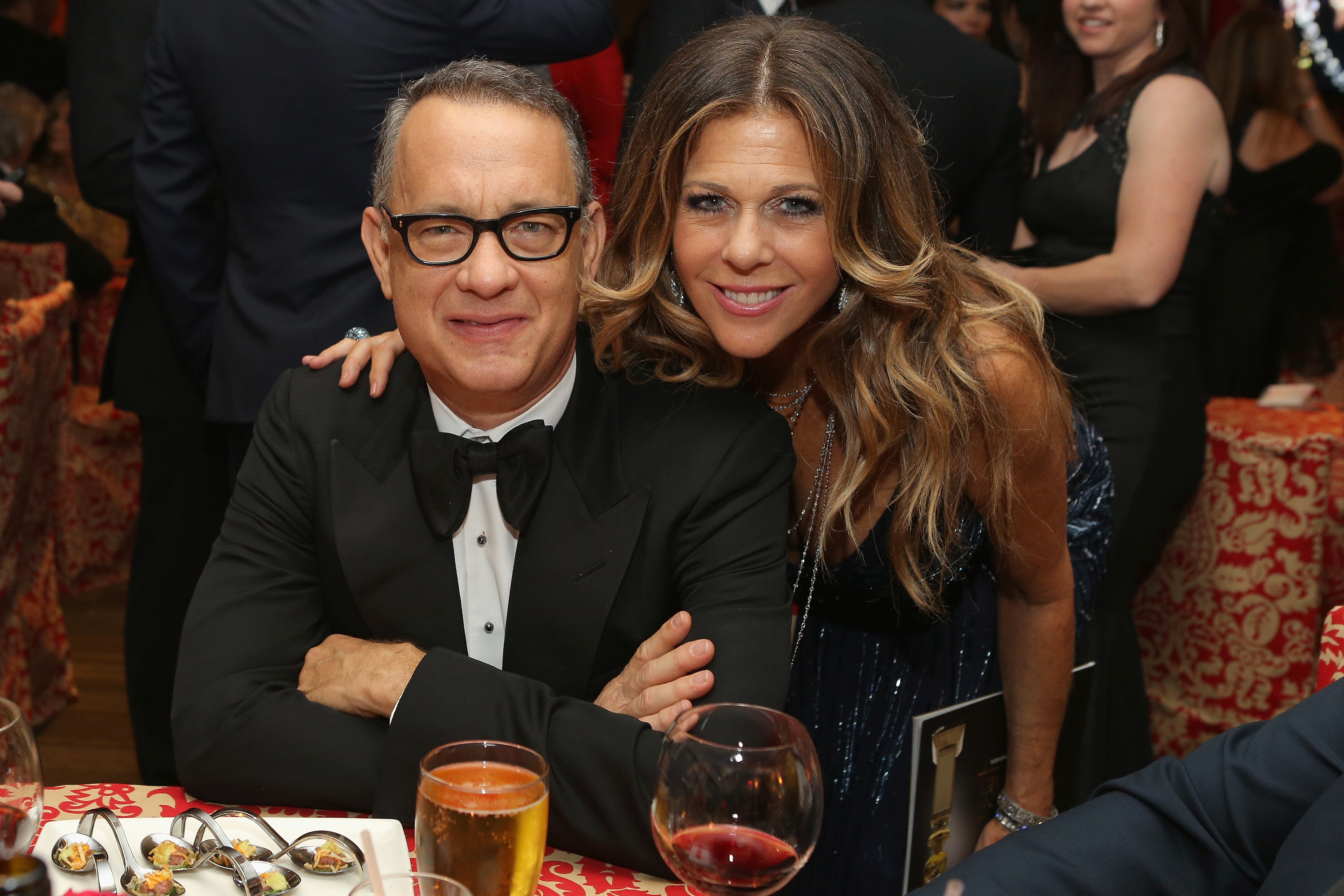 Photo of Tom Hanks and Rita Wilson