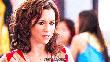 gif of Lacey Chabert in &quot;Mean Girls&quot; saying &quot;That&#x27;s so fetch&quot; 
