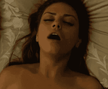 GIF of a woman&#x27;s face mid-orgasm