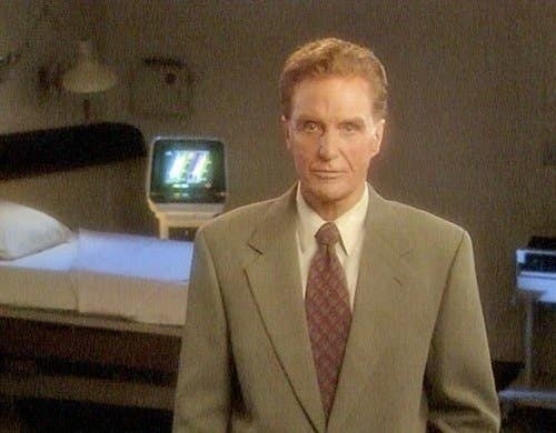 Robert Stack from the original series