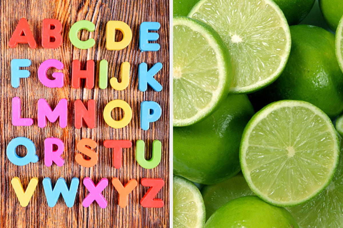 Colorful Picture Letter Of Name Guessing Quiz