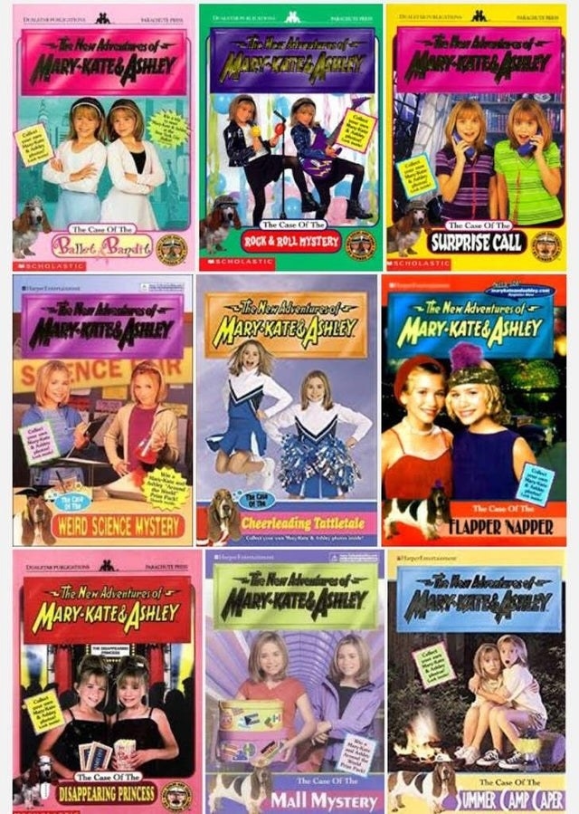 The New Adventures of Mary-Kate and Ashley novels