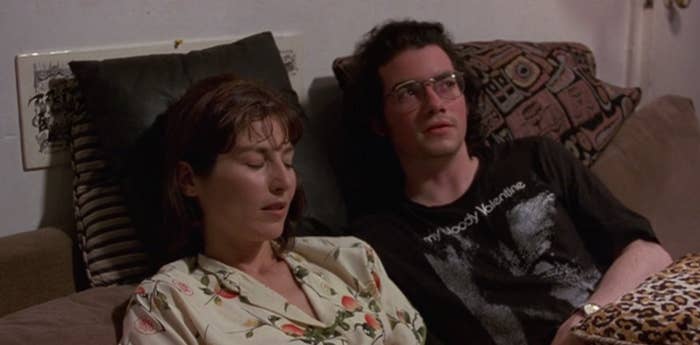 Catherine Keener and Kevin Corrigan in &quot;Walking and Talking&quot;