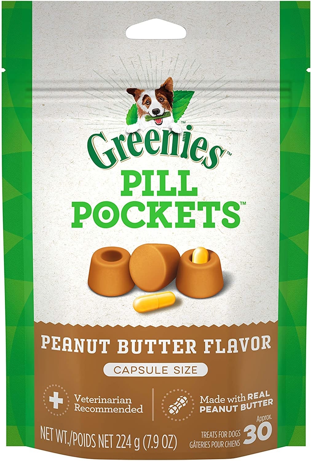 The bag of pill pockets