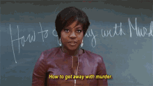 Annalise introducing her class, saying &quot;How to get away with murder&quot; 