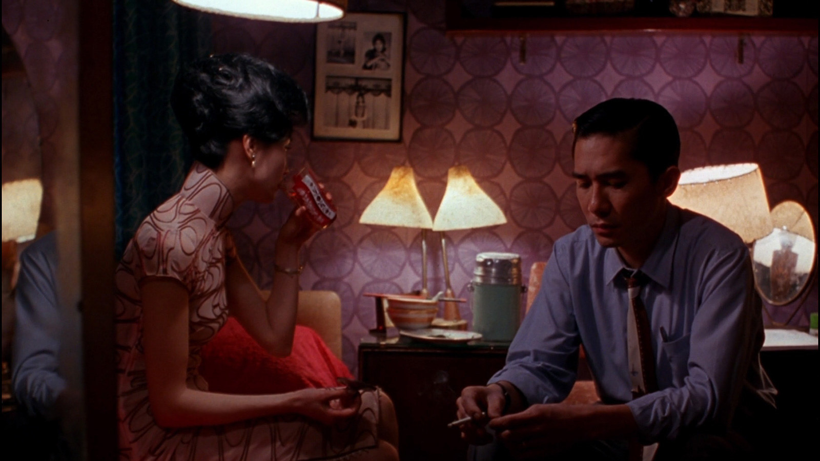 Tony Leung and Maggie Cheung in &quot;In The Mood For Love&quot;
