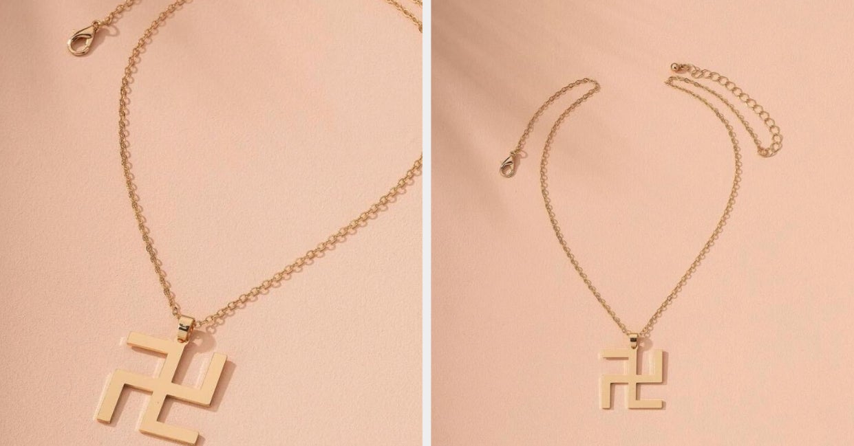 Online Retailer Shein Was Selling A "Metal Swastika Pendant" Necklace