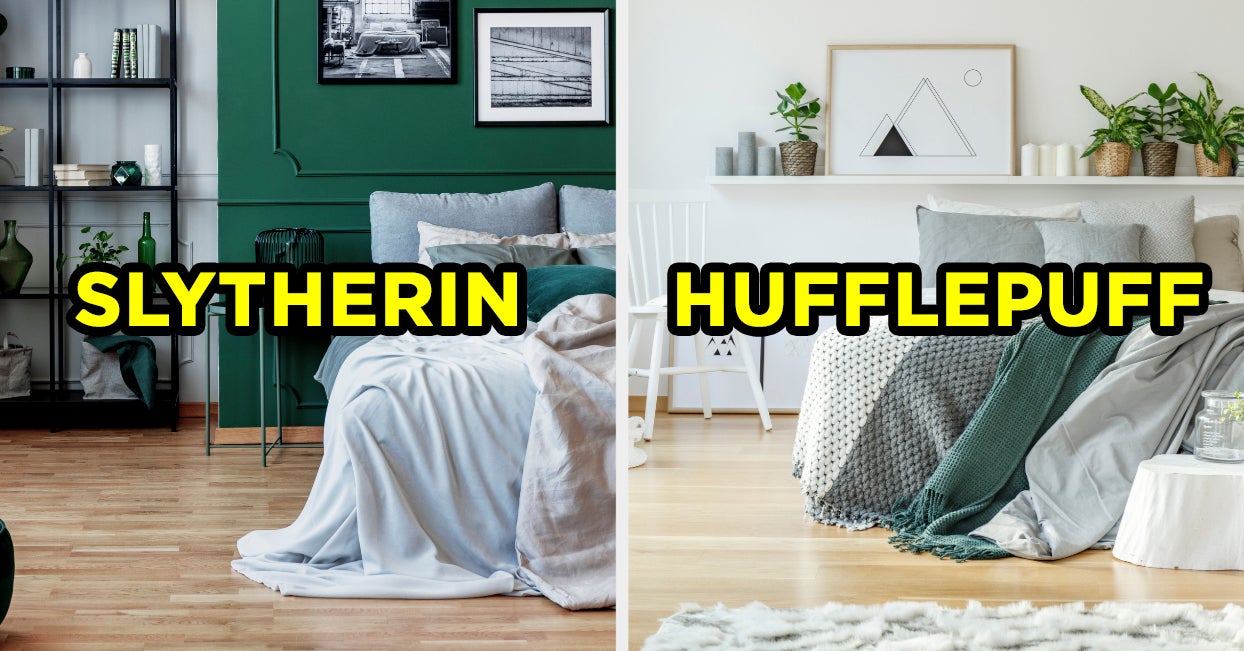 Hogwarts House Sorting Quiz Bedroom Design The best way to create a cozy bedroom you'll love snuggling up to? hogwarts house sorting quiz bedroom design