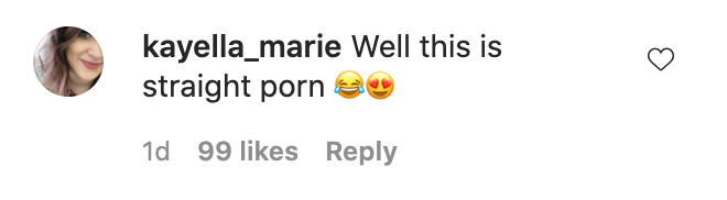 Commentor who wrote, &quot;Well this is straight porn&quot;
