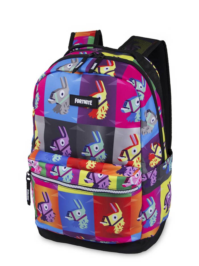 Fortnite backpack in multicolor