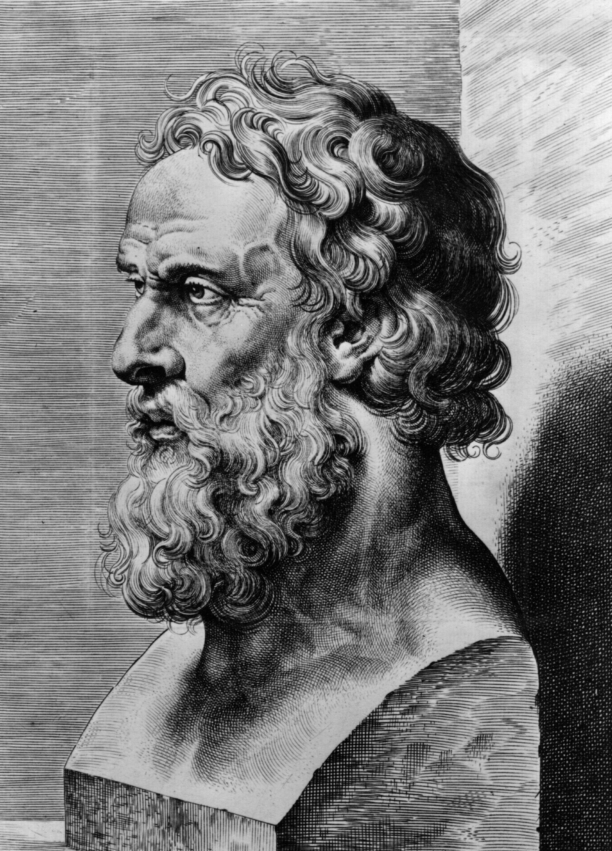 Древнегреческий ученый Платон