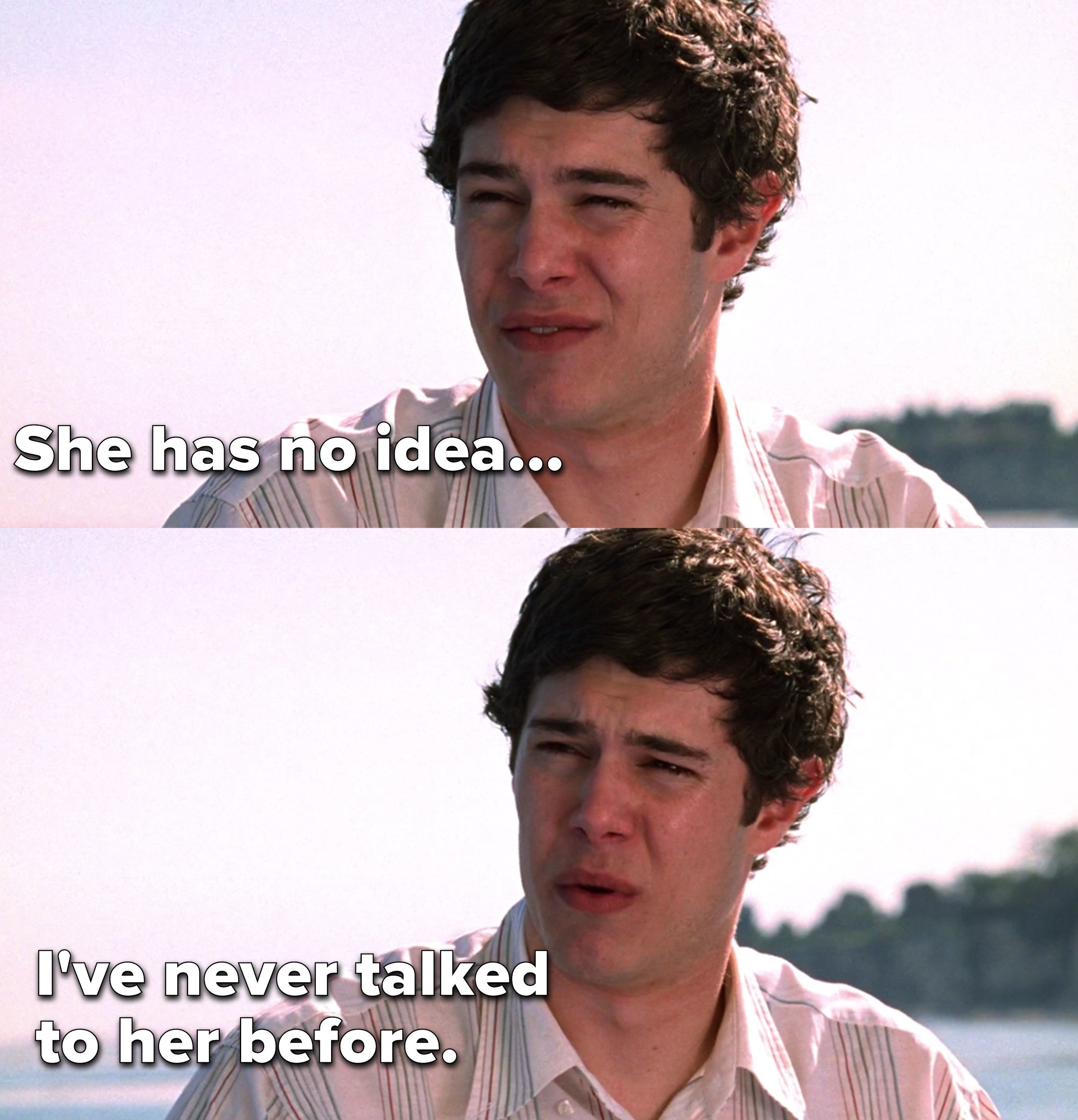 Seth says Summer has no idea the boat is named after her because they've never spoken before