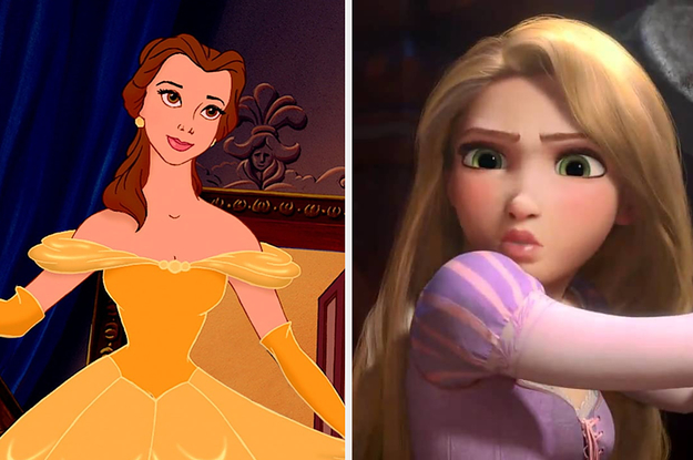Princess Belle and Princess Rapunzel.