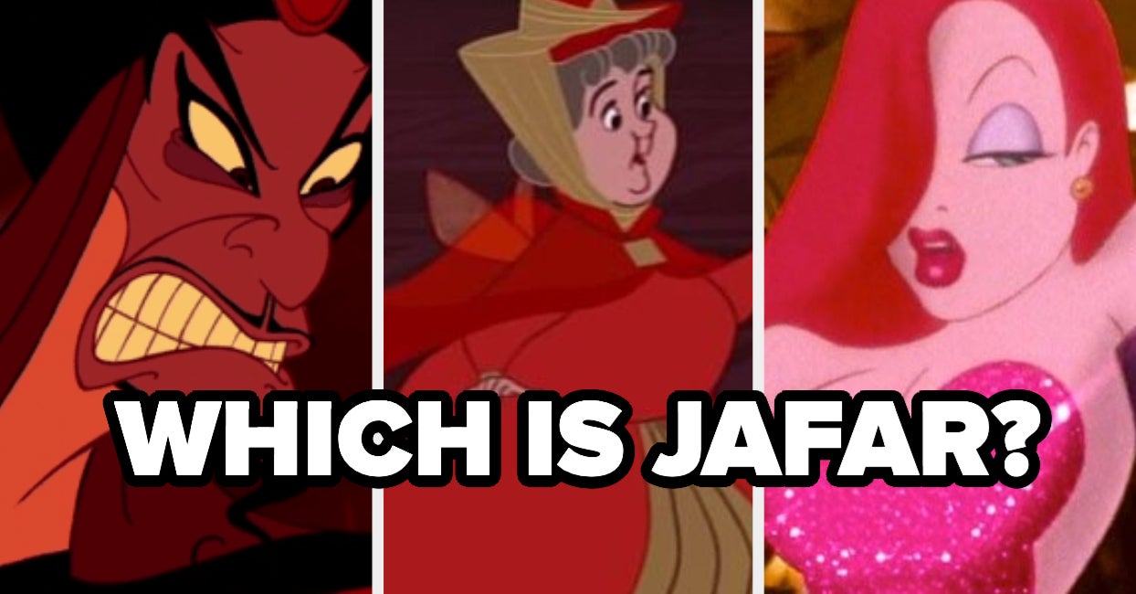 Identify The Red Disney Characters Trivia Quiz