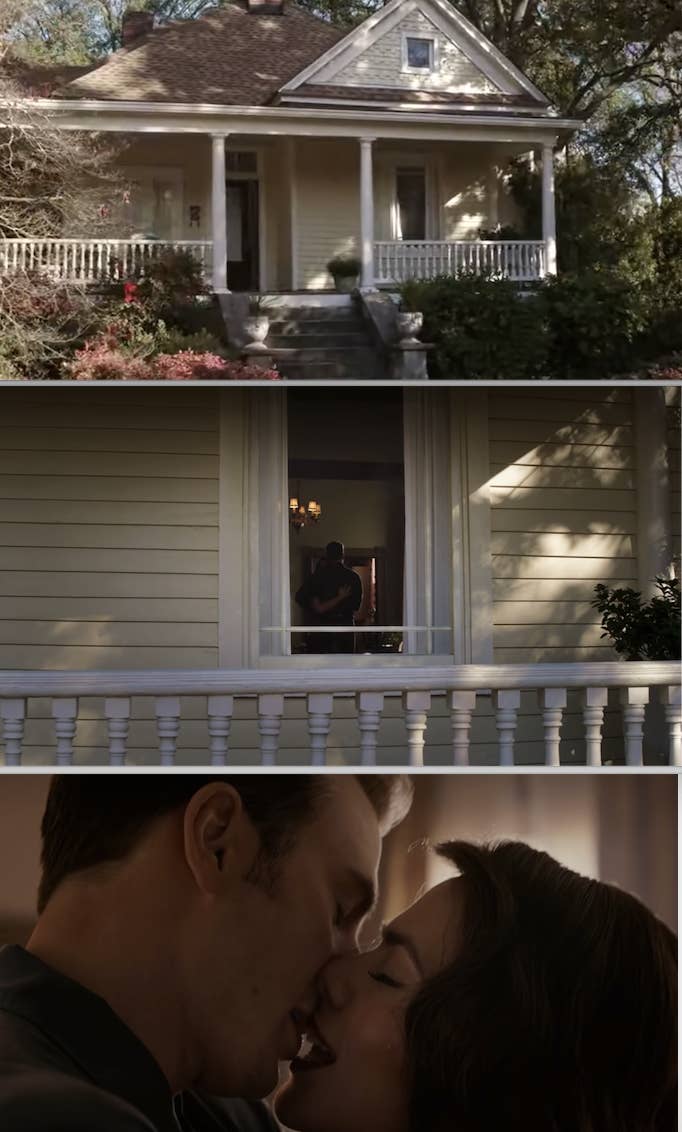 Steve and Peggy, together again, at the end of "Avengers: Endgame"
