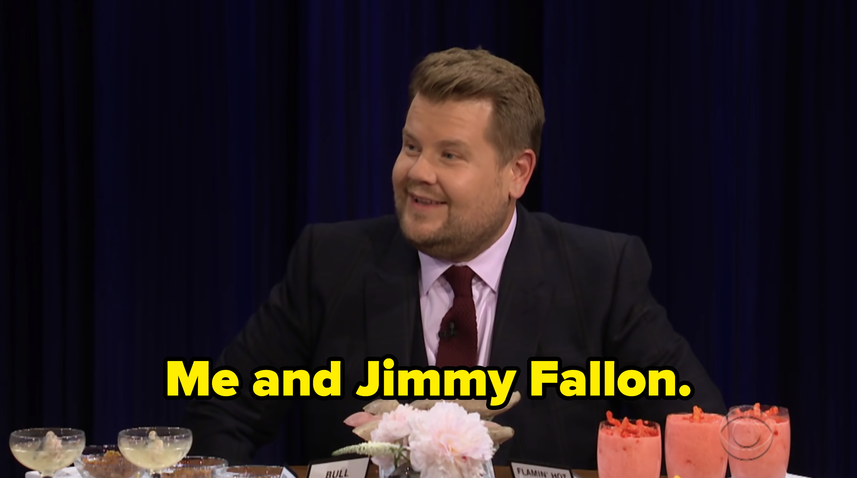 James Cordon revealing Jimmy Fallon and he were the drunkest at the Met Gala