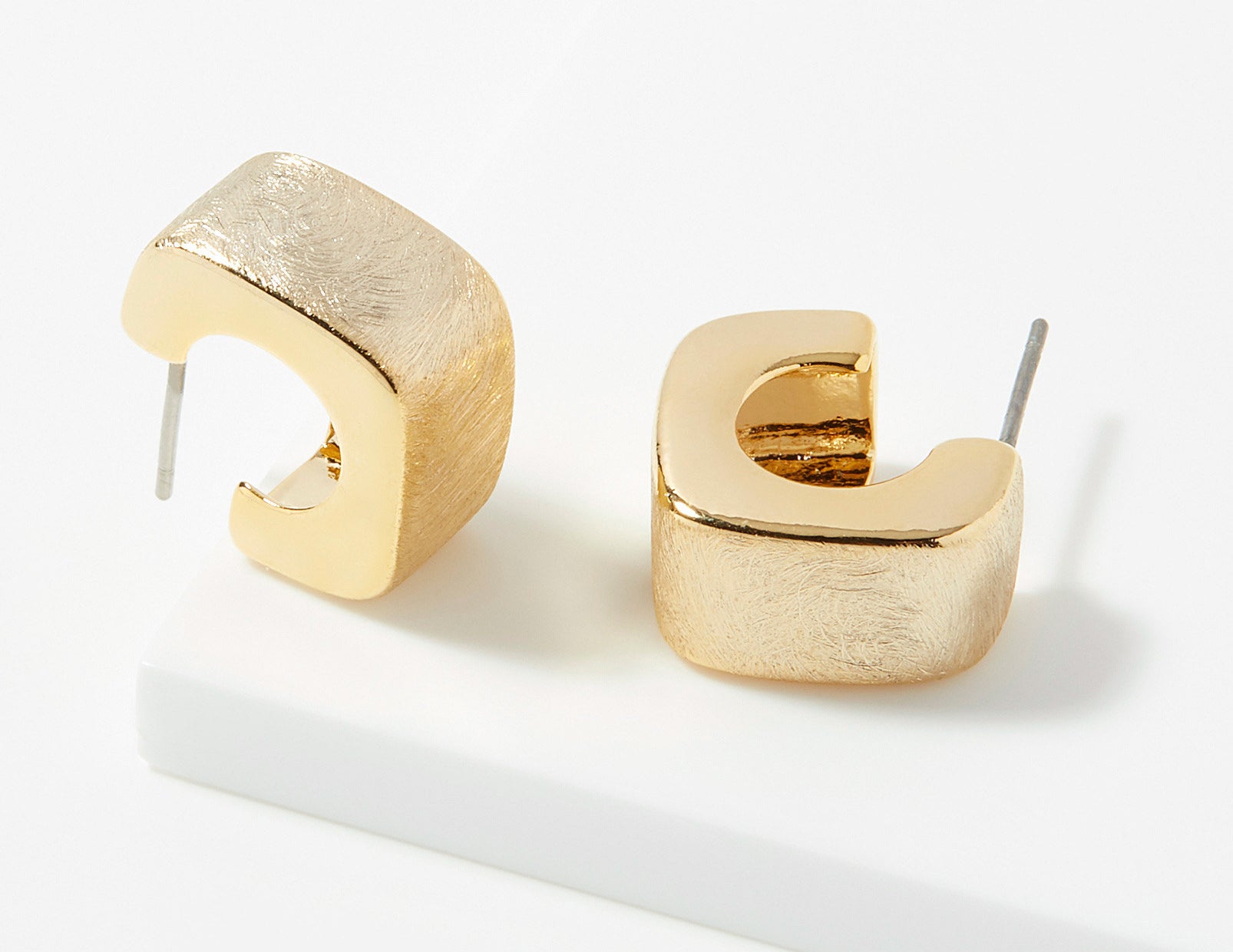 Squarish hoops lying on a table