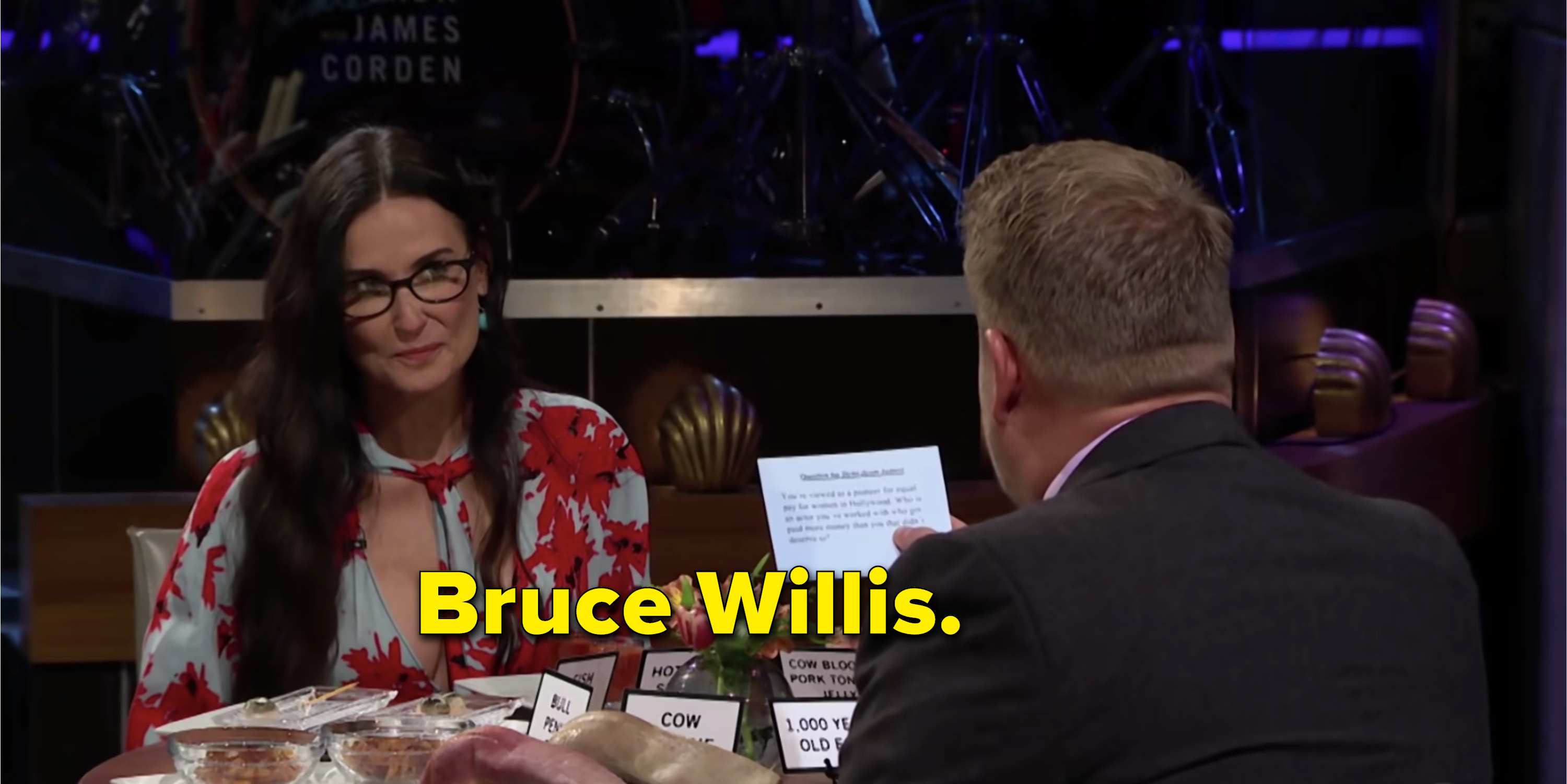 Demi Moore saying Bruce Willis made more than her