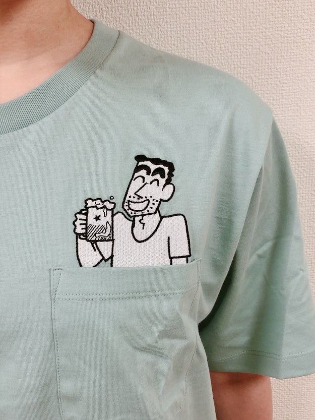 これは癒される グラニフの クレしんtシャツ が可愛すぎて爆買いした Buzzfeed Japan 最近 野原ひろしのtシャツ をきてビールを飲 ｄメニューニュース Nttドコモ