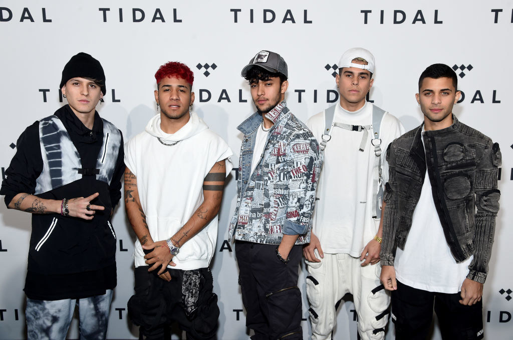 Photo of Latin American group CNCO