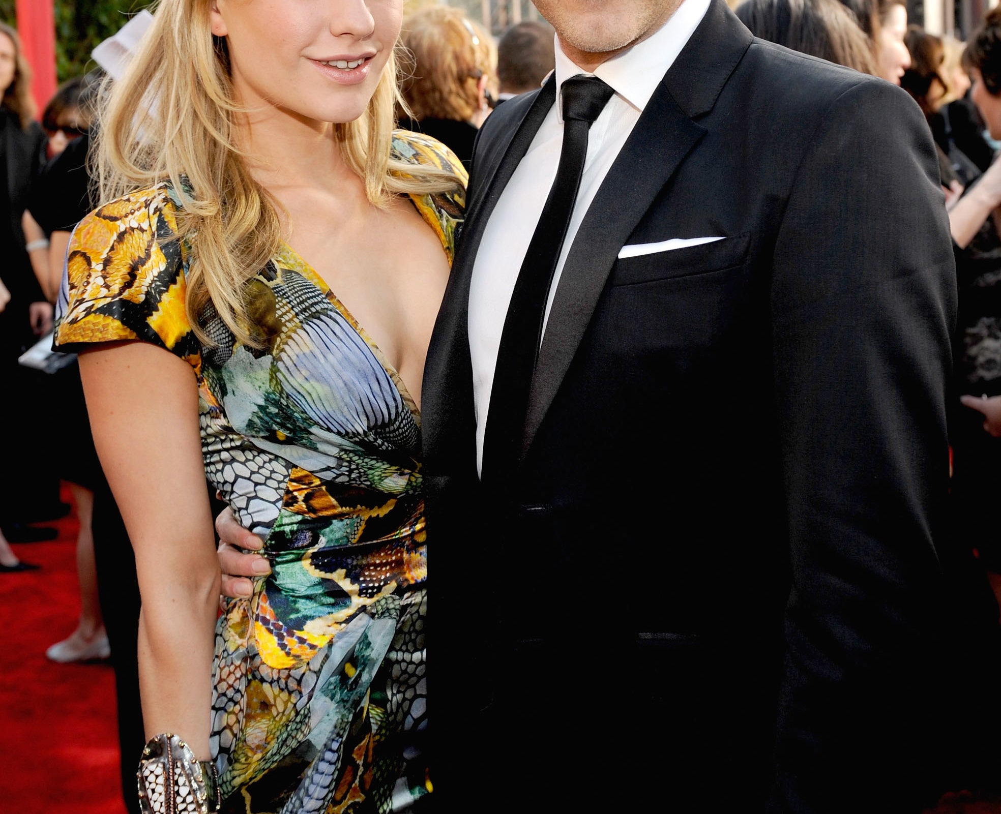 Anna Paquin and Stephen Moyer on the red carpet of the16th Annual Screen Actors Guild Awards at the Shrine Auditorium on January 23, 2010 .