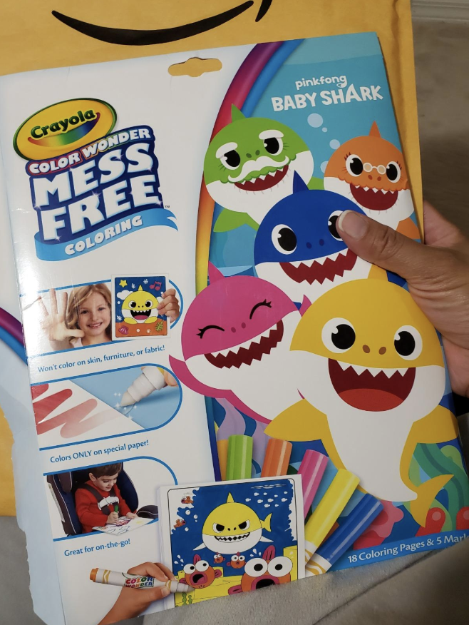 A reviewer image of the activity book 