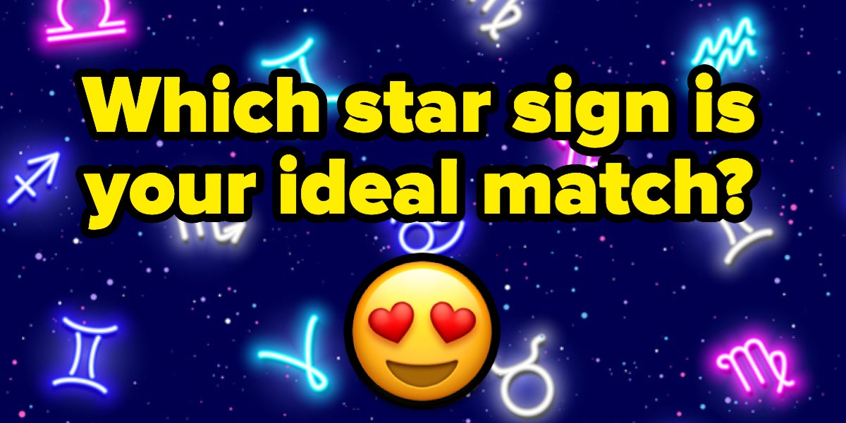 Sign compatibility test star Star sign
