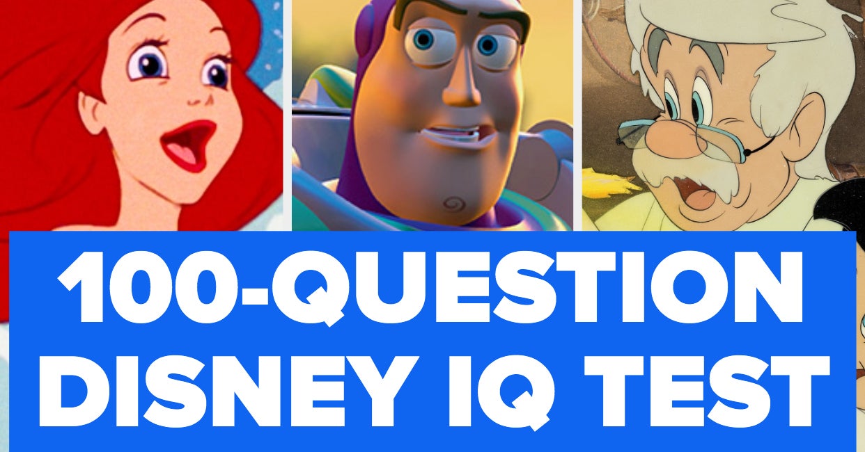 A 100 Question Disney Iq Test