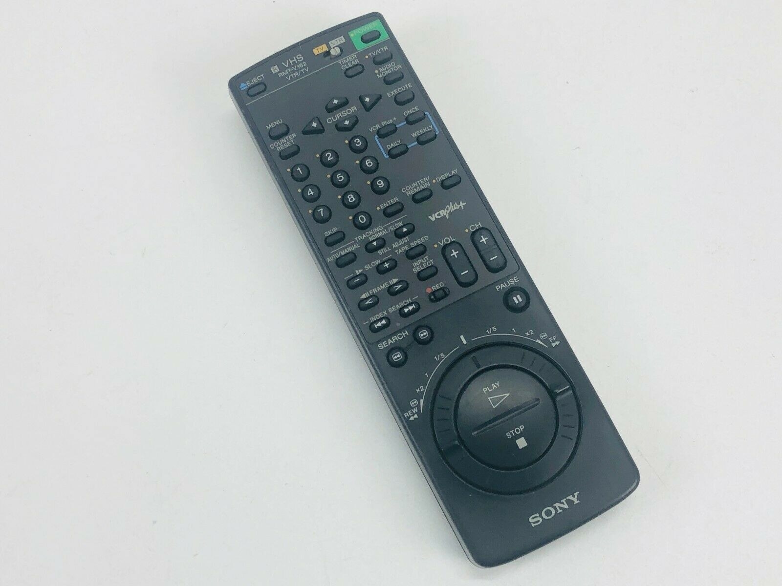 The remote to a Sony VCR.
