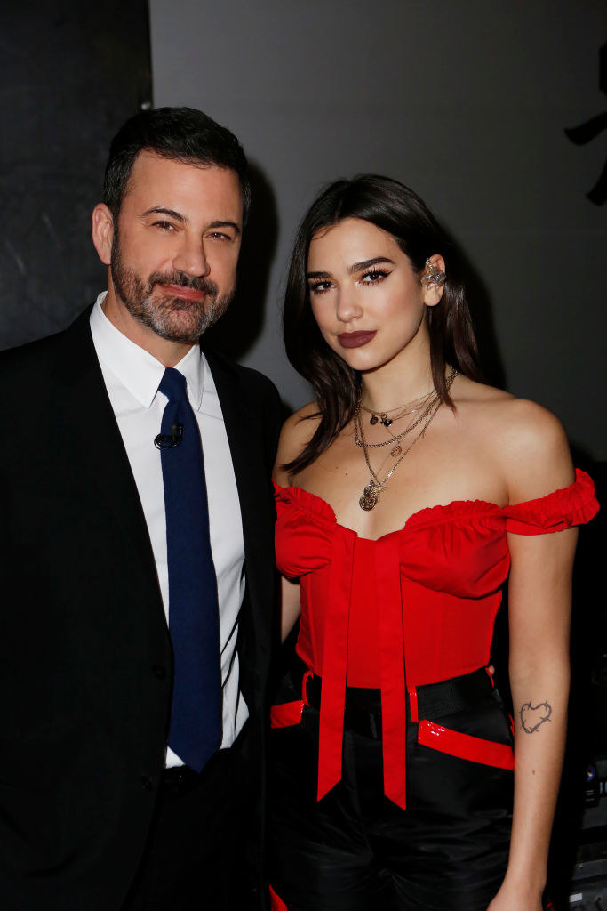 Dua Lipa Shuts Down Pregnancy Rumors on 'Jimmy Kimmel Live!