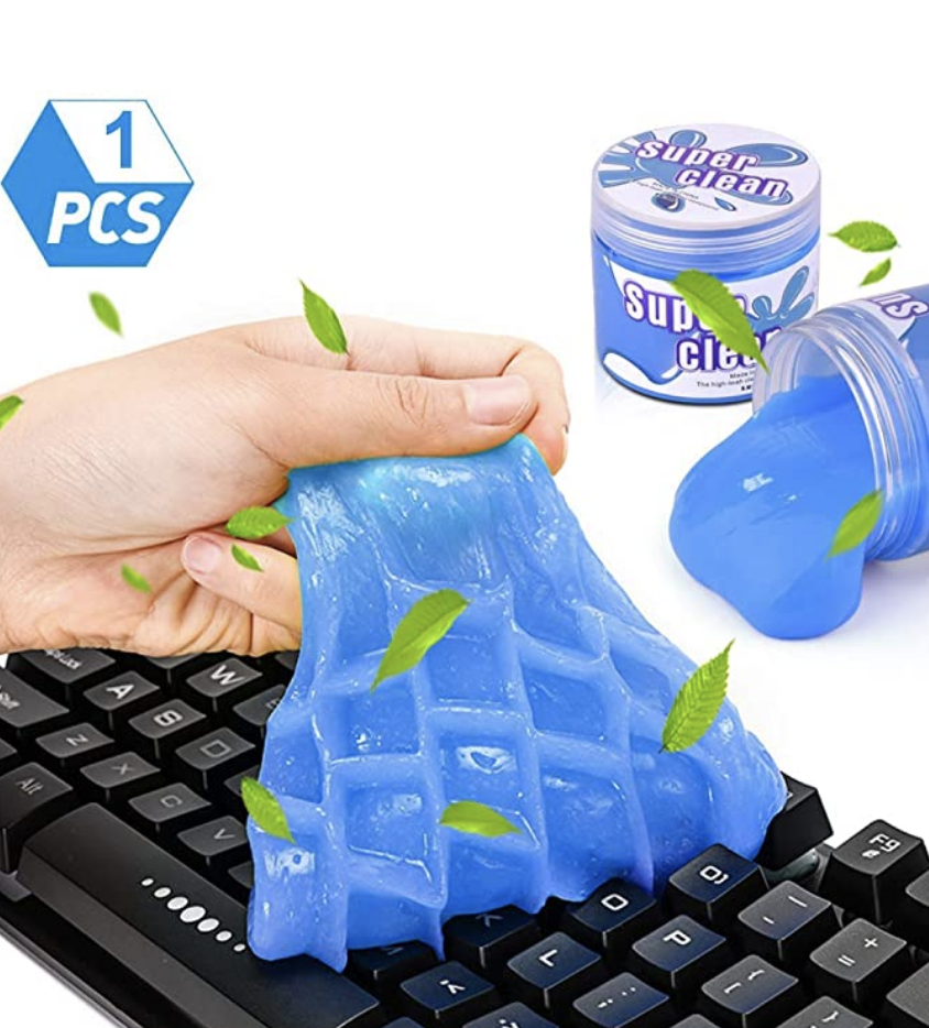 Haz este SLIME para limpiar el teclado y olvídate de las migajas