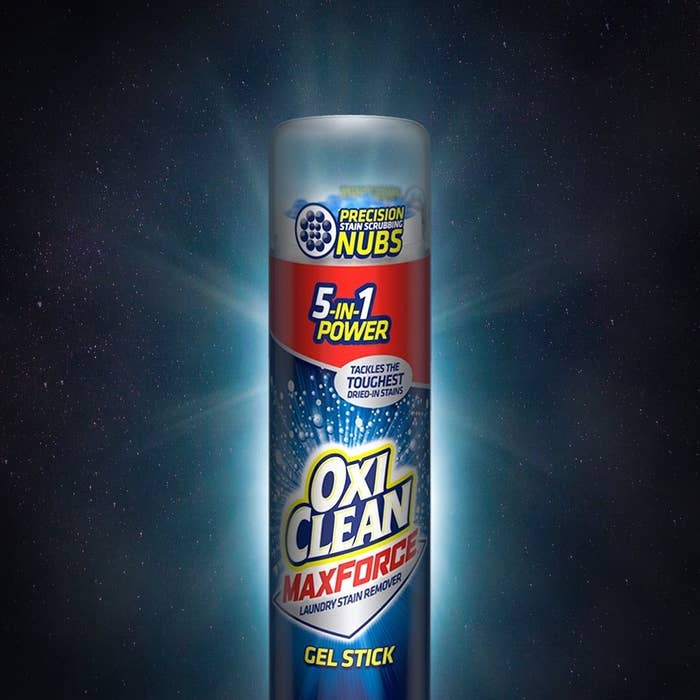 a bottle of the oxi clean stain removing stick
