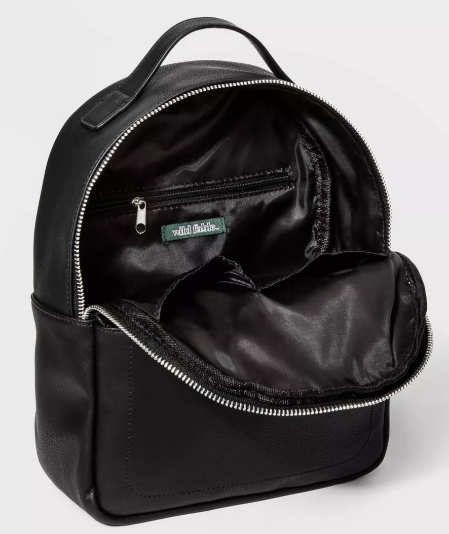 The backpack in black